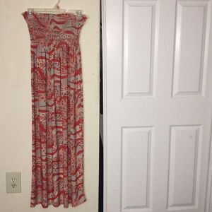 Red sundress